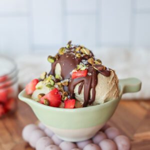 Vegan Pistachio Ice Cream