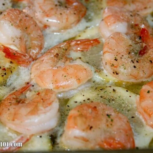Roasted Lemon Herb Shrimp