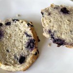 The Easiest Blueberry English Muffins (Gluten Free)