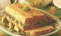 Layered Turkey and Broccoli Loaf