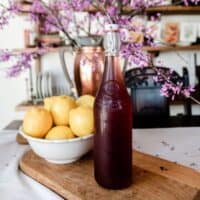 Redbud Blossom Simple Syrup Recipe