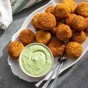 Cheesy Colcannon Balls