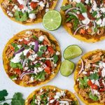 Chicken Tinga Tostadas