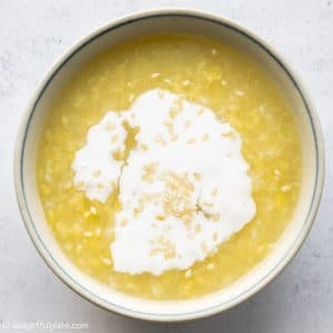 Pressure Cooker Vietnamese Mung Bean Pudding