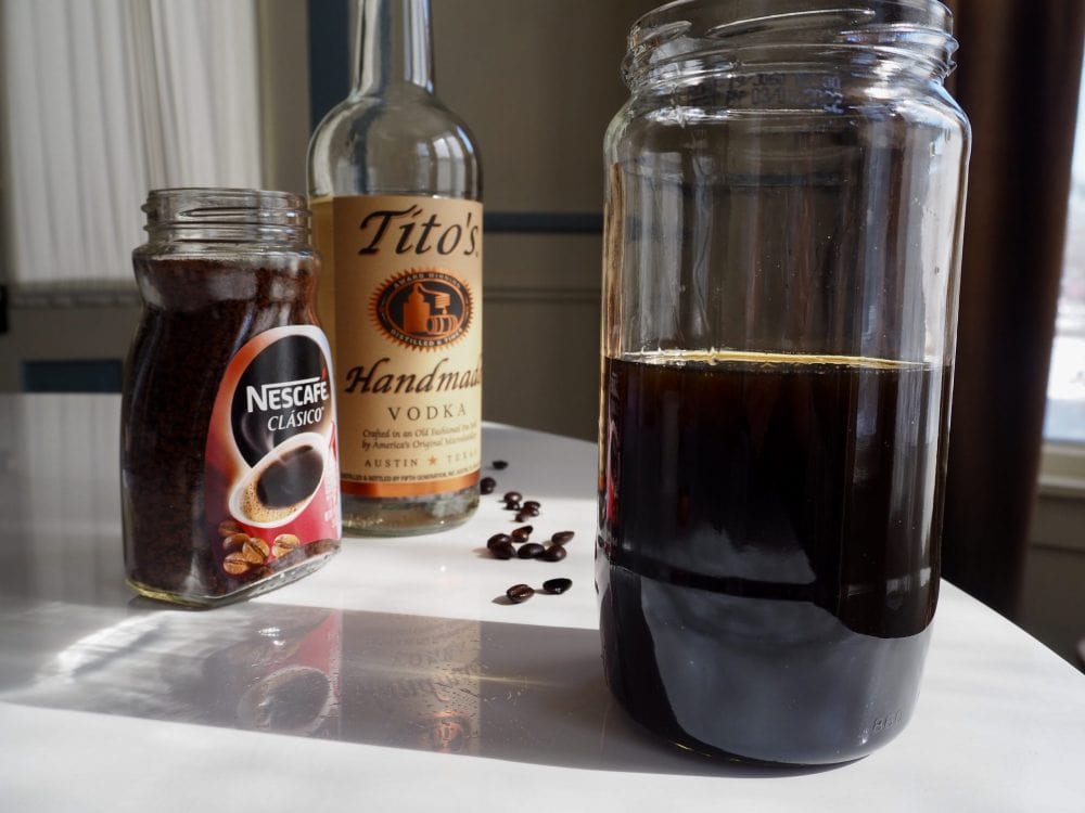 Homemade Coffee Liqueur