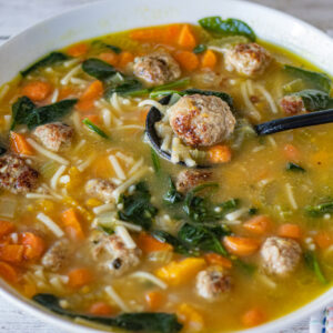 Italian Wedding Soup with a Latin Twist