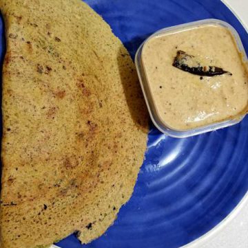 Pesarattu | Green Moong Dal Dosa