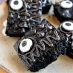 Halloween Chocolate Brownies