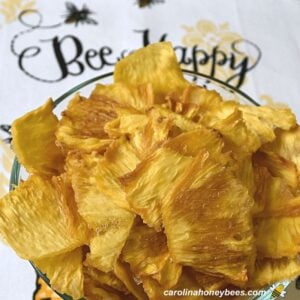 Dehydrated Pineapple Recipe