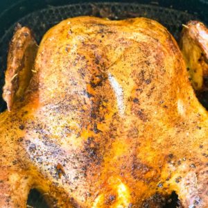 Air Frying A Whole Chicken (Juiciest Roast Chicken)