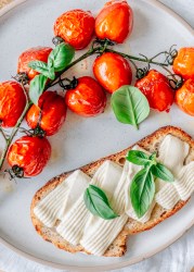 Homemade ricotta cheese