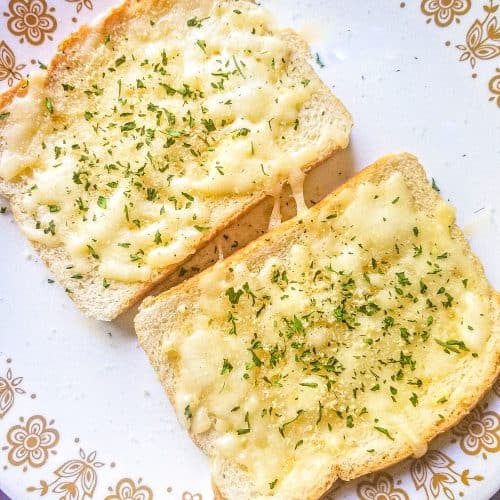 Subway Sandwich with Garlic Bread