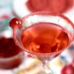 Maraschino Cherry Valentine's Vodka Martinis