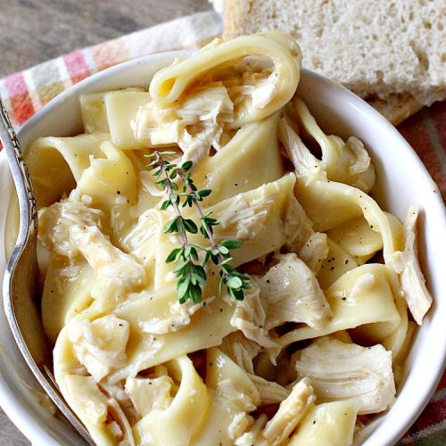 Amish Chicken and Noodles