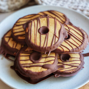 vegan Fudge stripe cookies (gluten free, paleo)