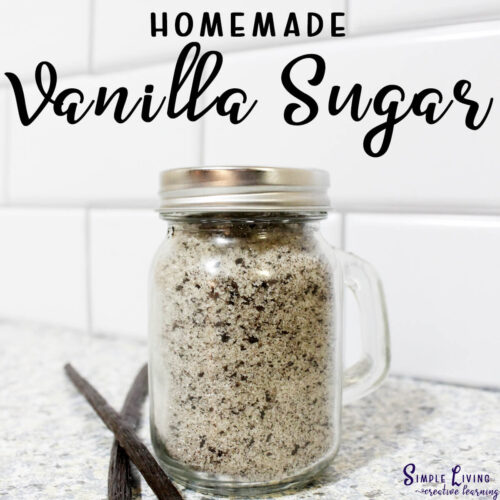 Homemade Vanilla Sugar