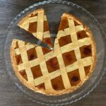 Persimmon jam tart