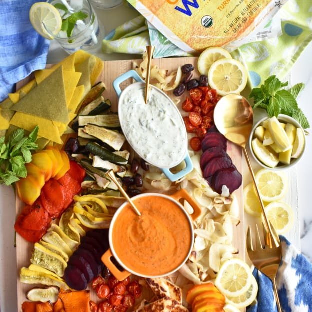 Vegetarian Greek Feast