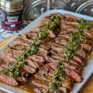 Skirt Steak with Chimichurri Sauce