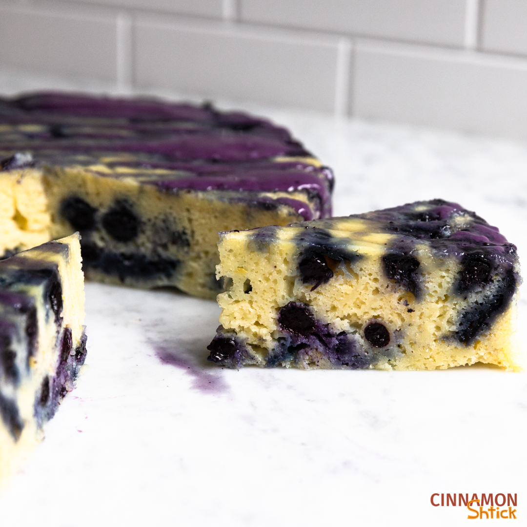 Lemon Blueberry Stovetop Cake