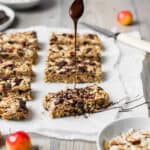 Chewy Chocolate Cherry Oat Bar Recipe