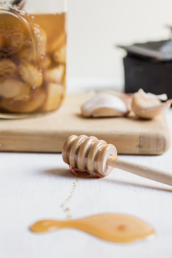 DIY Thyme and Buckwheat Honey Cough Syrup