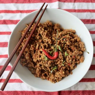 Thai Beef Mince Curry Khua Kling