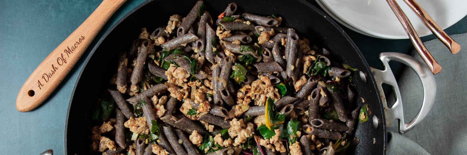 Black Bean Chicken Sausage Pasta