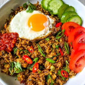 Nasi Goreng Kampung (Indonesian Fried Rice)