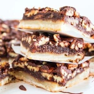 Chocolate Pecan Pie Bars