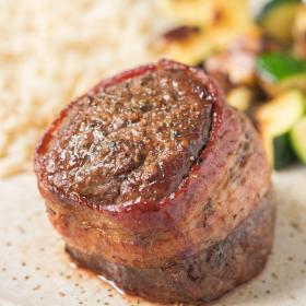 Bacon Wrapped Filet Mignon