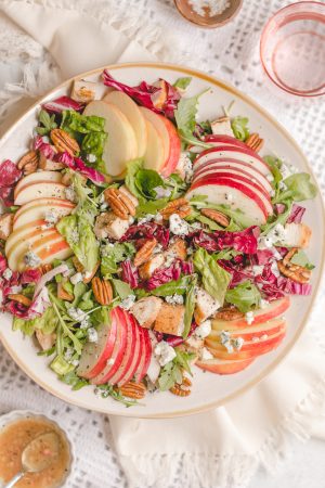 Homemade Panera Fuji Apple Salad with Chicken