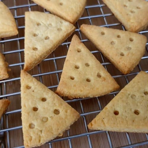 Parmesan Shortbread Cookies
