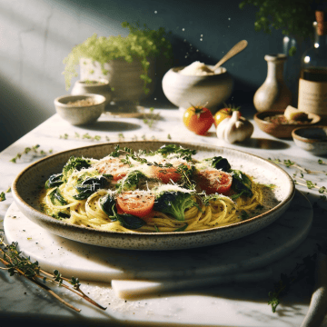 Creamy Chicken Orzo with Butternut Squash and Spinach Recipe for Thanksgiving
