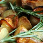 Chicken and Potato Bake with Meyer Lemons