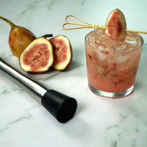 Fresh Fig and Lemon Fizz