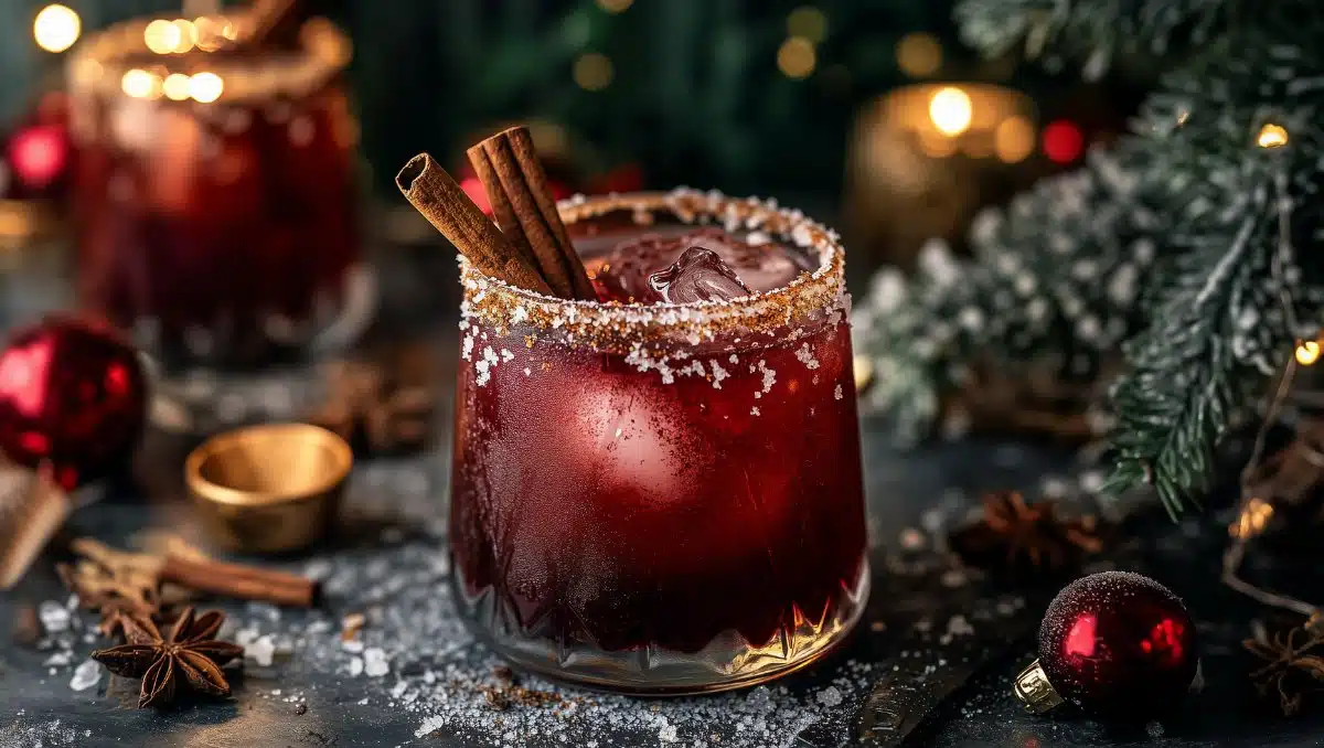 Spiced Christmas Margarita