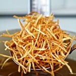 Crispy Crunchy Shoestring Potatoes