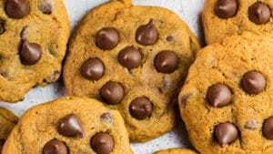Pumpkin Chocolate Chip Cookies