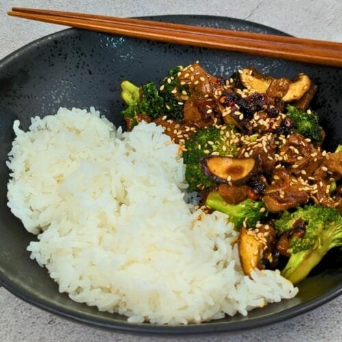 Vegan Beef and Broccoli Stir Fry