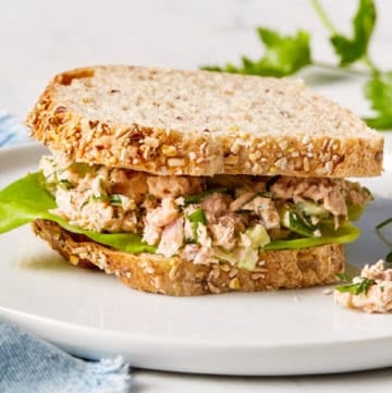 Canned Salmon Salad (5-Minute Recipe!)