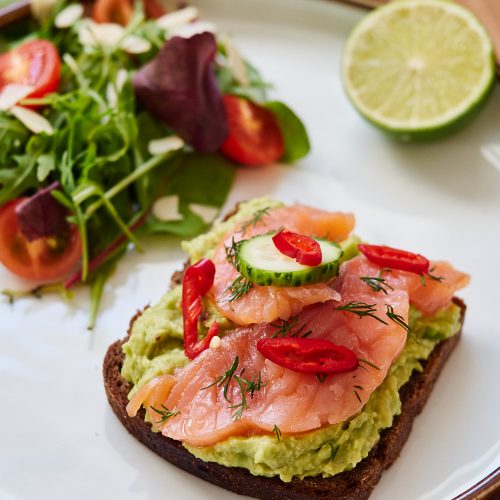 Avocado Salmon Sandwich Recipe