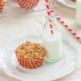 Banana ANZAC muffins - sugar free