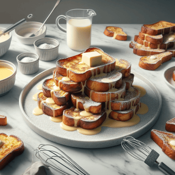 New Year's Eve Breakfast Delight: Eggnog French Toast Recipe