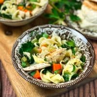 Slow Cooker Chicken Noodle Soup Recipe