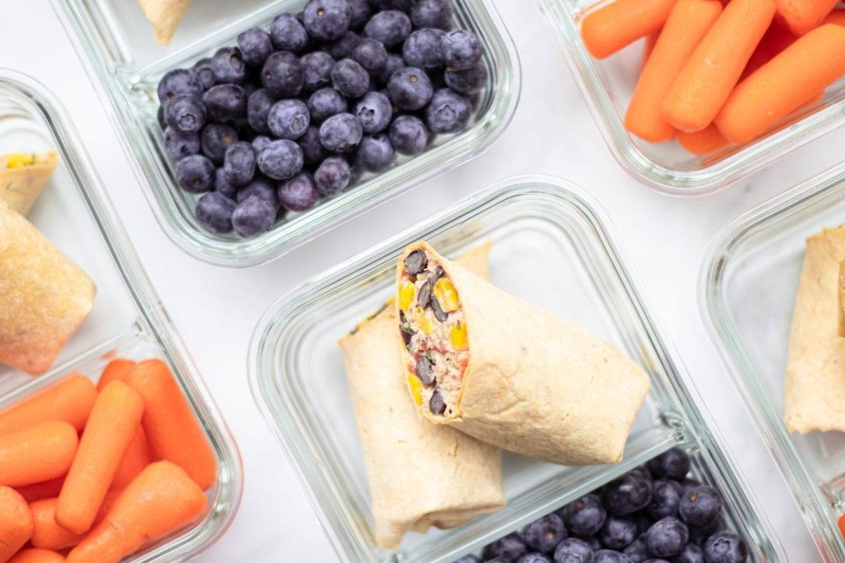 Chicken with Jalapeño Cream Cheese Wraps