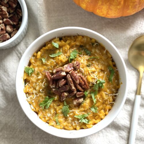 Vegan Pumpkin Risotto
