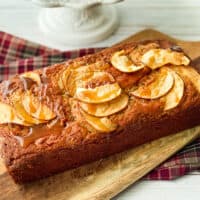 Apple Cake with Brown Sugar Maple Glaze Recipe