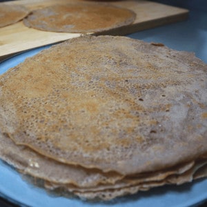 Savoury buckwheat Galette Bretonne