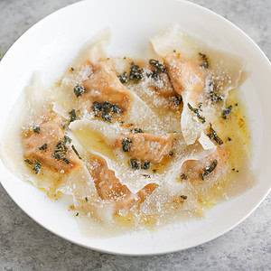 Easy Butternut Squash Ravioli with Sage Butter Sauce